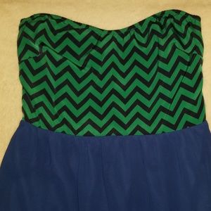 S strapless dress